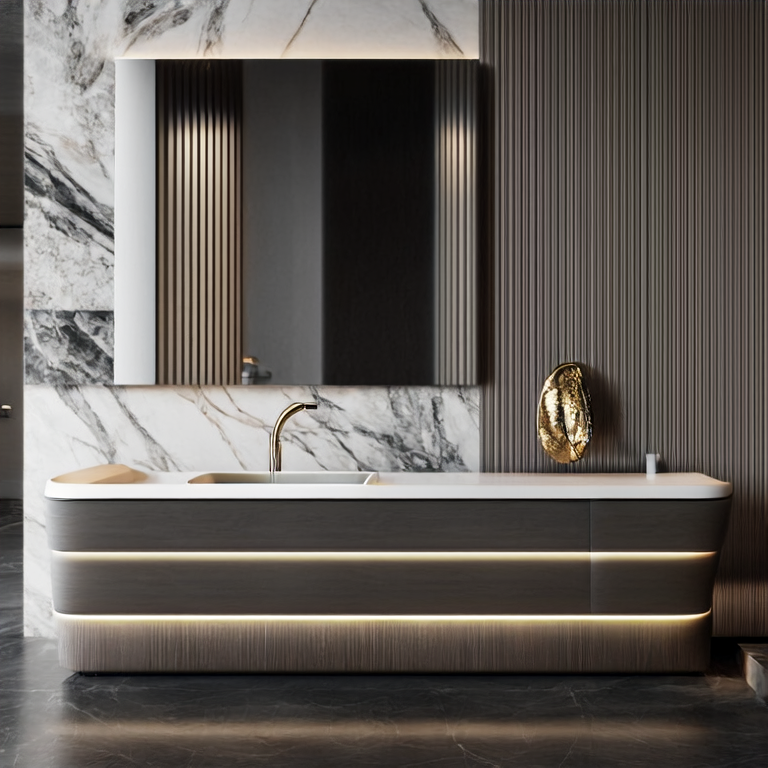 The Trend of Floating Vanities in Luxury Bathrooms