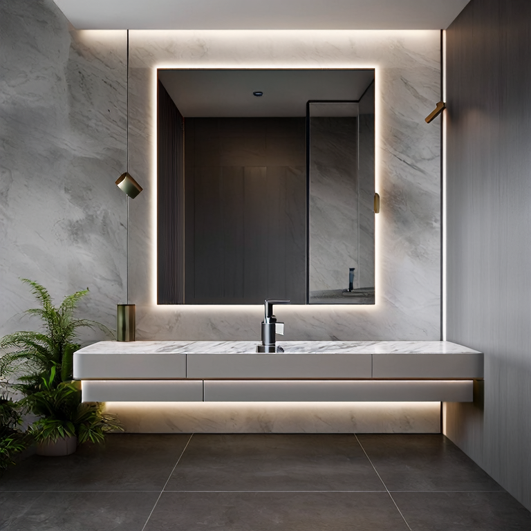 The Rise of Floating Vanities in Modern Bathroom Designs