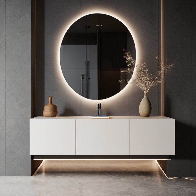The Rise of Minimalist Bathroom Designs Featuring Freestanding Vanities