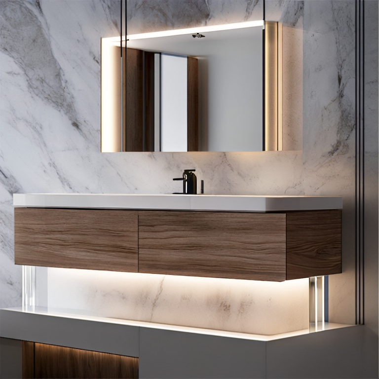 Exploring the Best Materials for Floating Vanities