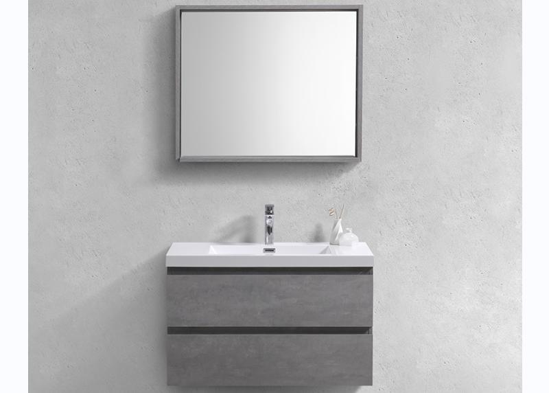 40 INCH Modern Melamine Floating Bathroom vanity