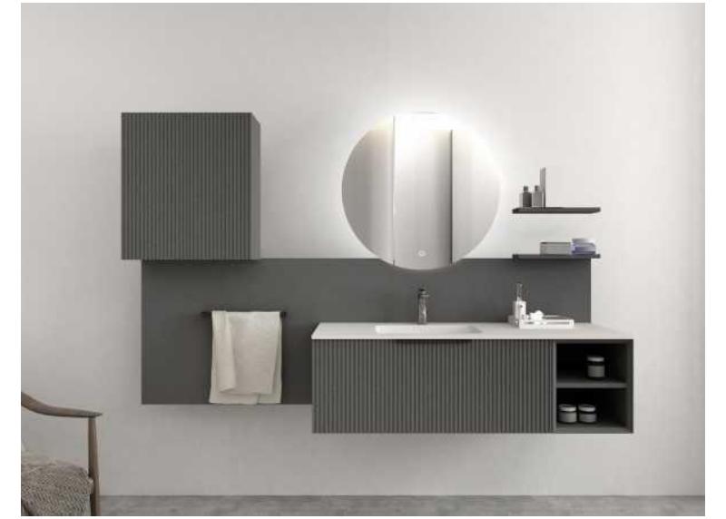 48 INCH Elegant New Design Floating Bathroom vanity