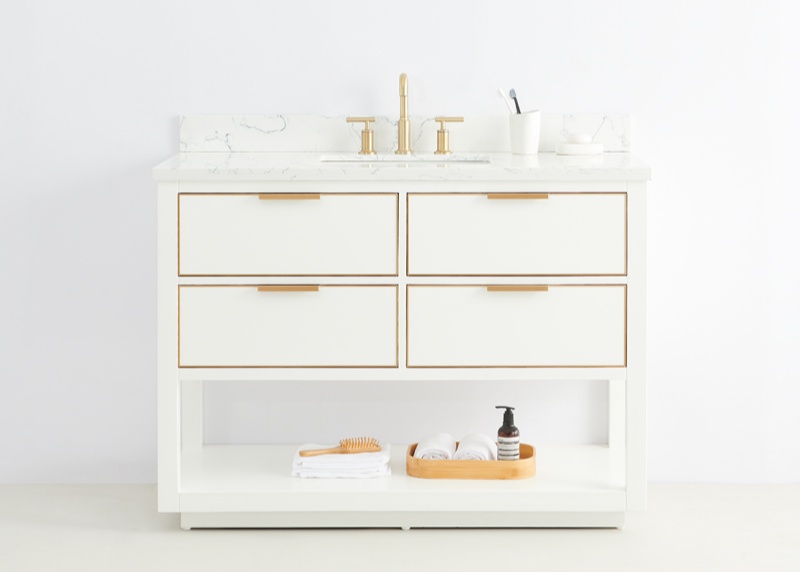 Vietnam Bathroom Vanity Lily9048W