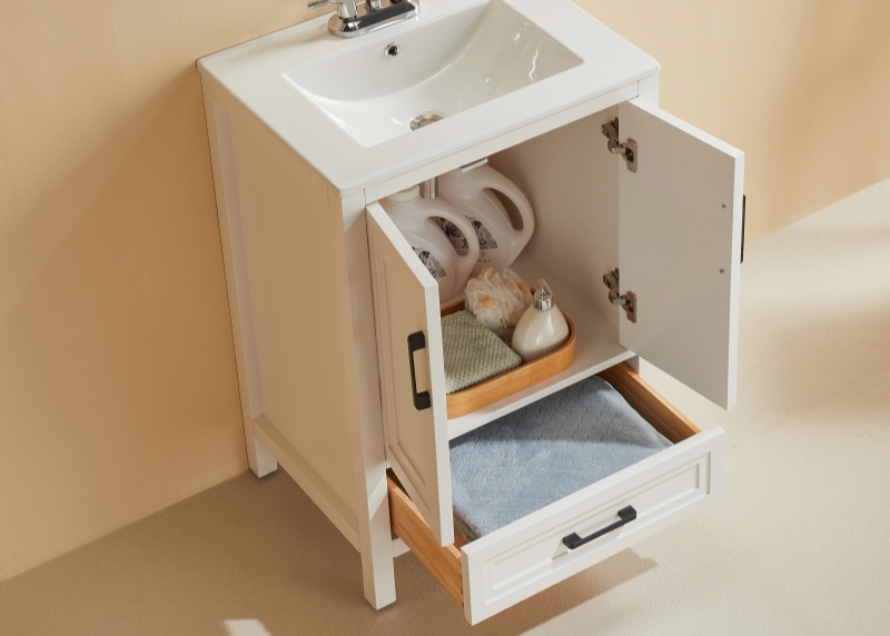 Vietnam Bathroom Vanity Rose1024DS-W