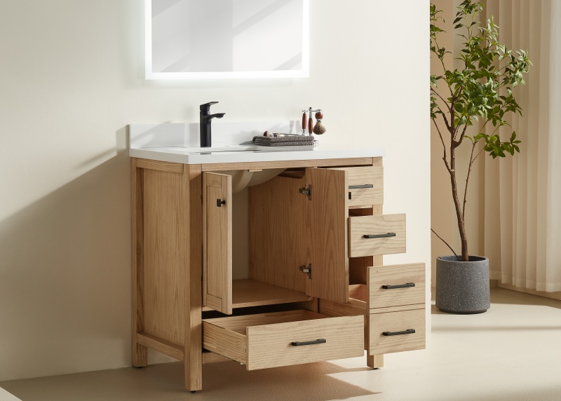 Vietnam Bathroom Vanity Rose1036-LO