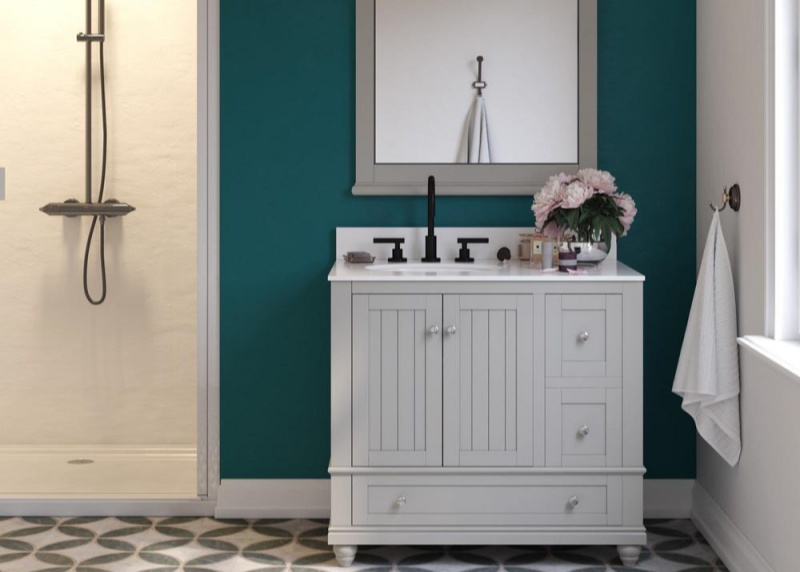 Vietnam Bathroom Vanity Rose4036GR