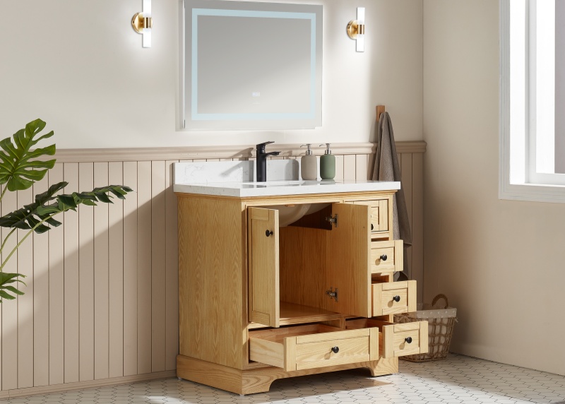 Vietnam Bathroom Vanity Rose5036LO