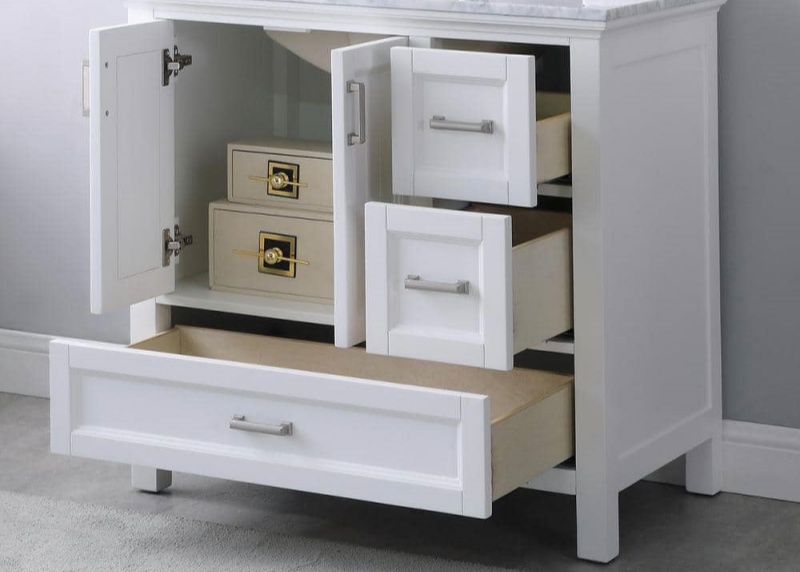 Vietnam Bathroom Vanity Rose7036W