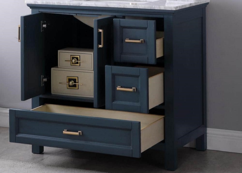 Vietnam Bathroom Vanity Rose7036BLU
