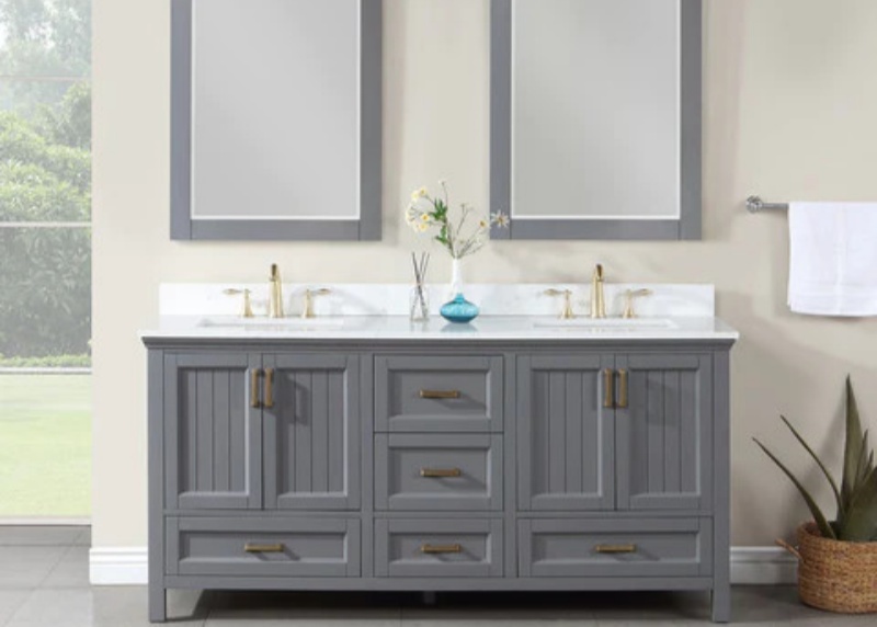 Vietnam Bathroom Vanity Rose7072GR