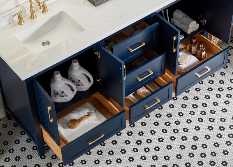 Vietnam Bathroom Vanity Rose7072BLU