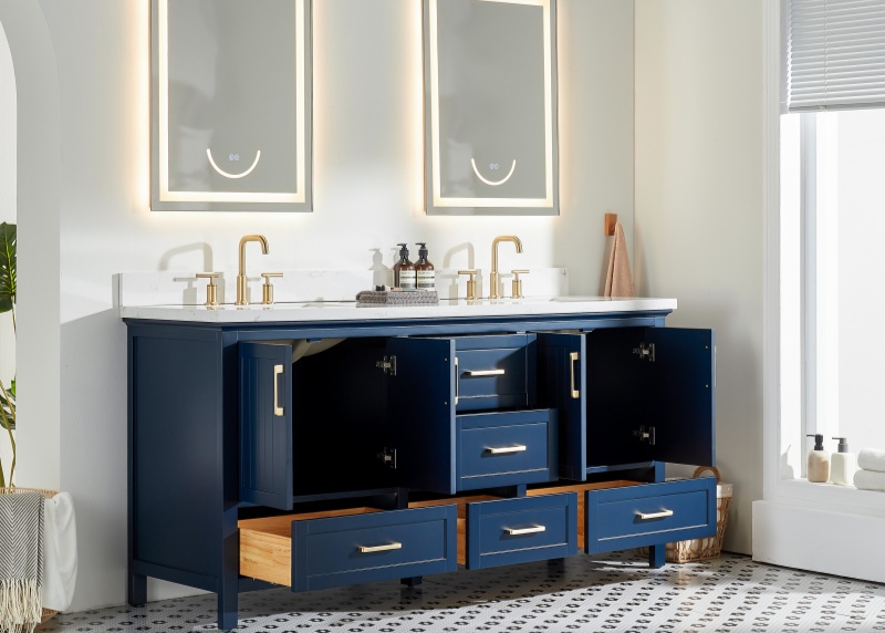 Vietnam Bathroom Vanity Rose7072BLU