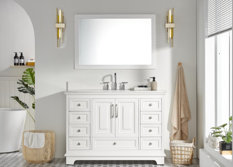 Vietnam Bathroom Vanity Rose8048