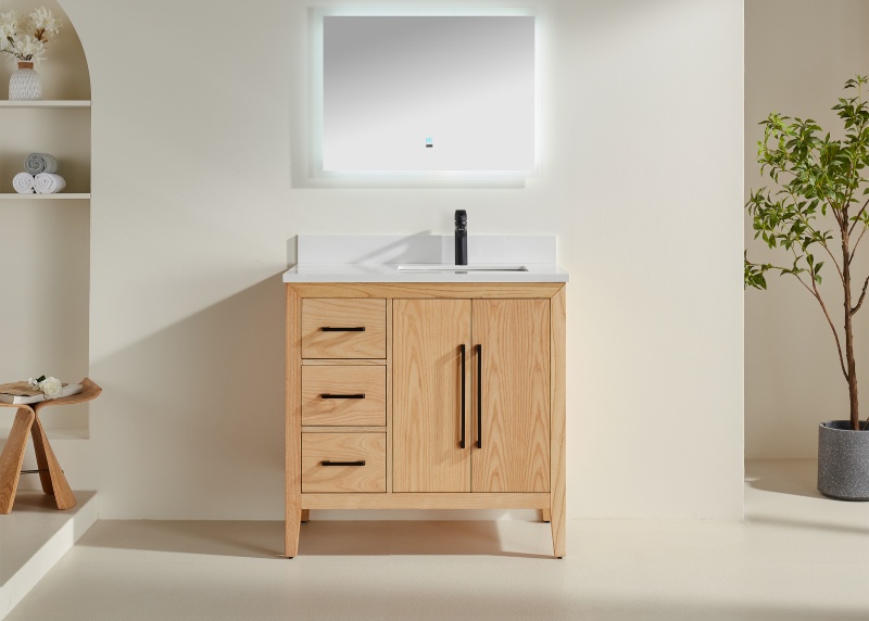 Vietnam Bathroom Vanity Rose12036L