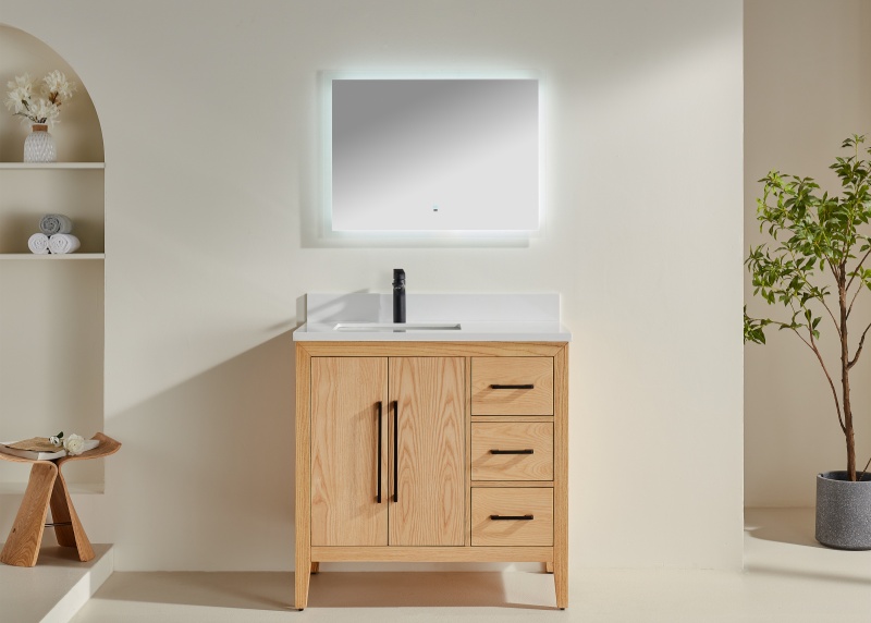 Vietnam Bathroom Vanity Rose12036R