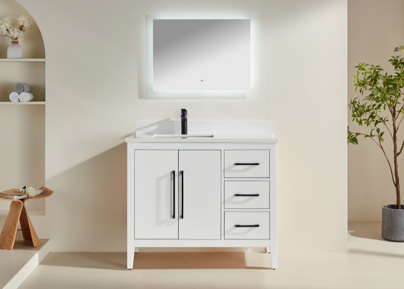 Vietnam Bathroom Vanity Rose12042WR