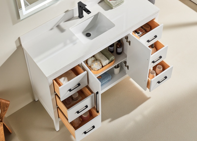 Vietnam Bathroom Vanity Rose12048W