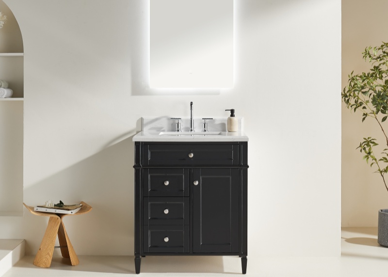Vietnam Bathroom Vanity Rose14030BK