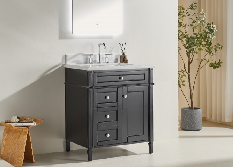 Vietnam Bathroom Vanity Rose14030BK