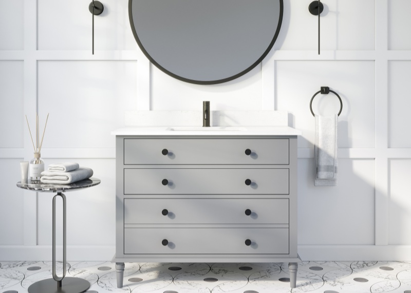 Vietnam Bathroom Vanity Tulip4042