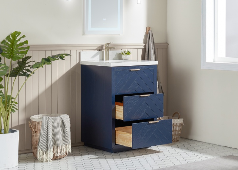 Vietnam Bathroom Vanity Tulip8024PNB