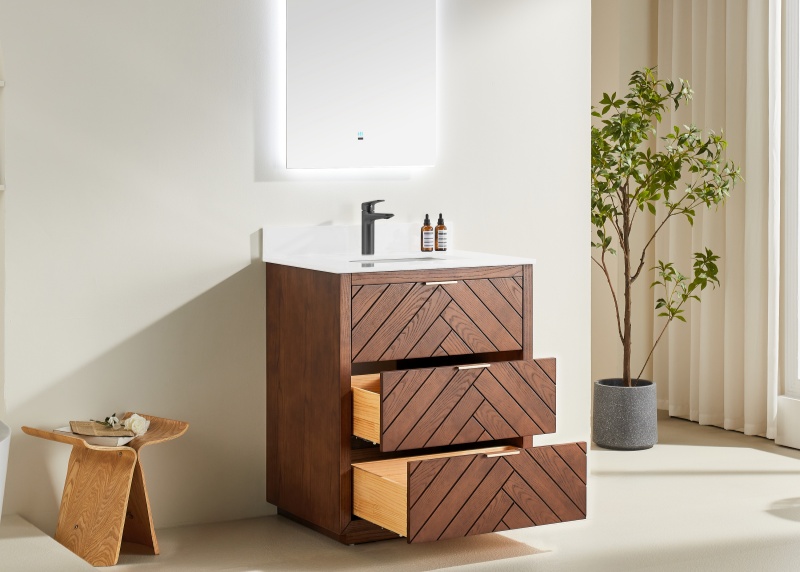 Vietnam Bathroom Vanity Tulip8030W