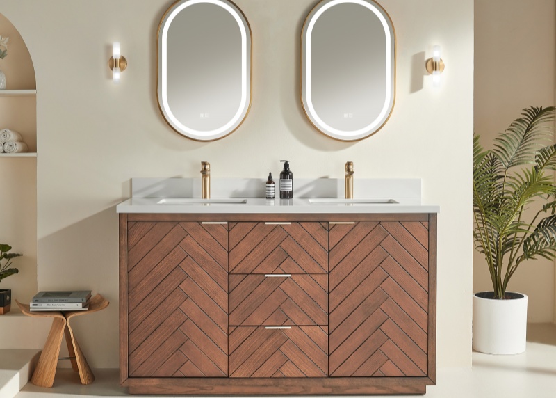 Vietnam Bathroom Vanity Tulip8060W-D