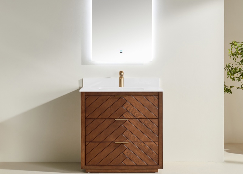 Vietnam Bathroom Vanity Tulip8036W