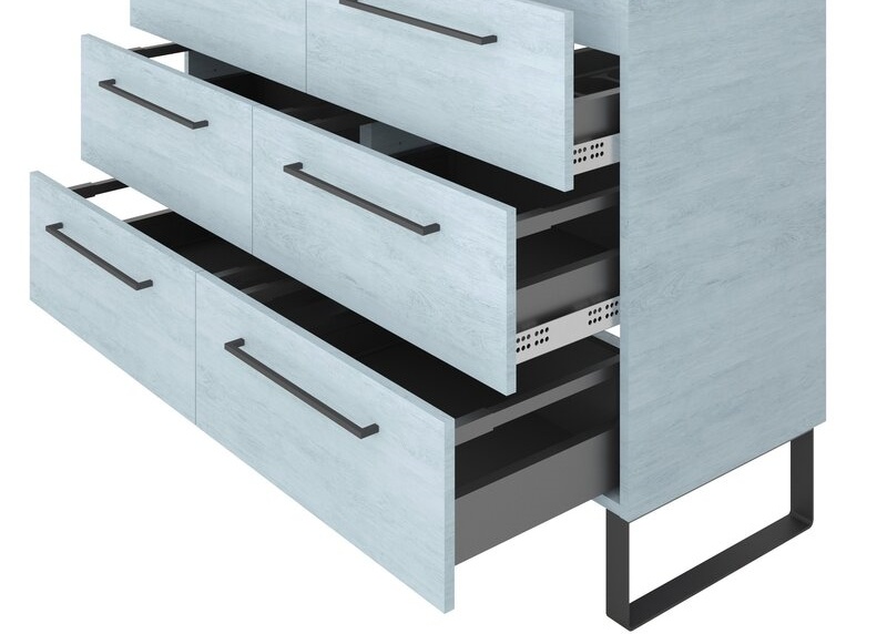 Vietnam Bathroom Vanity Tulip1048BLUE
