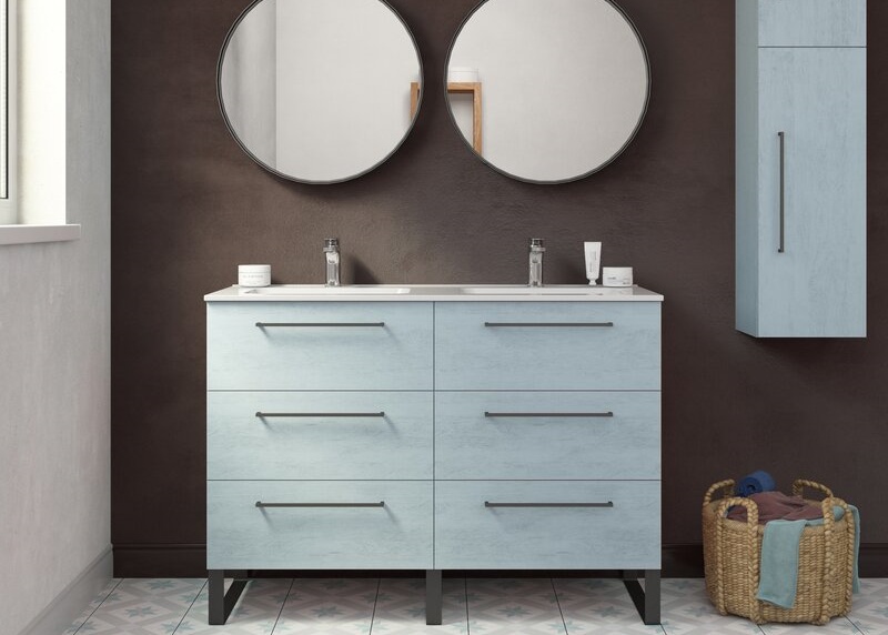 Vietnam Bathroom Vanity Tulip1048BLUE