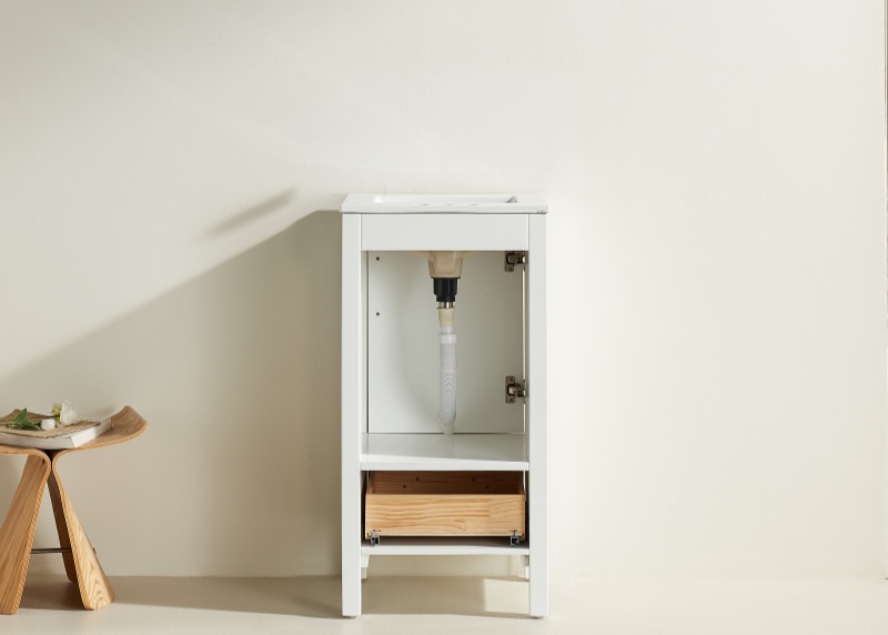 Vietnam Bathroom Vanity Rose1018DS-W