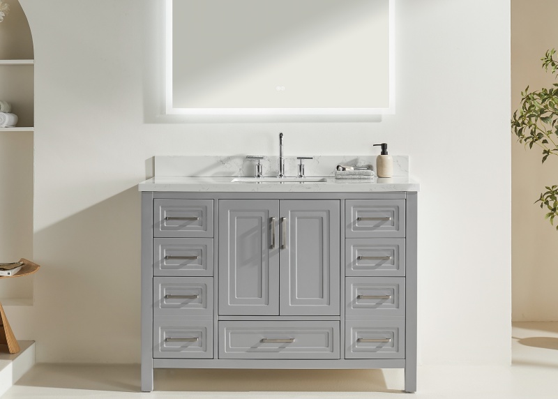 Vietnam Bathroom Vanity Rose1048DS-G