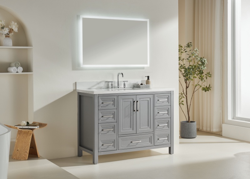 Vietnam Bathroom Vanity Rose1048DS-G