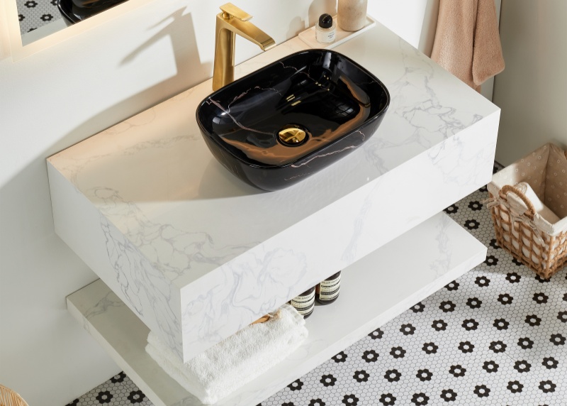 Floating Vanity Guitar10036WH