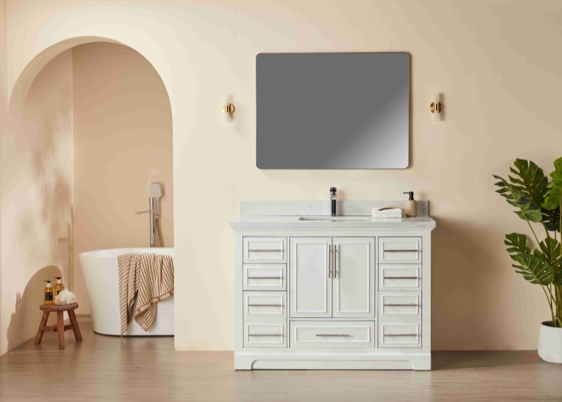 Iris23048 Hot Sale Solid wood Bathroom Vanity