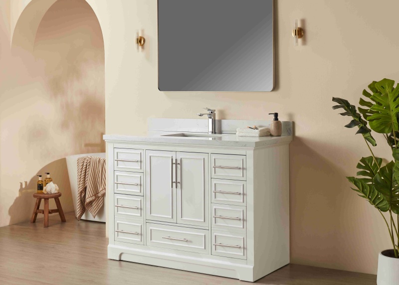 Iris23048 Hot Sale Solid wood Bathroom Vanity