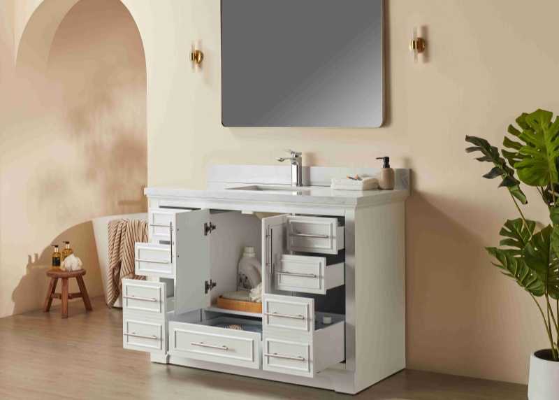 Iris23048 Hot Sale Solid wood Bathroom Vanity