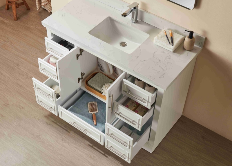Iris23048 Hot Sale Solid wood Bathroom Vanity