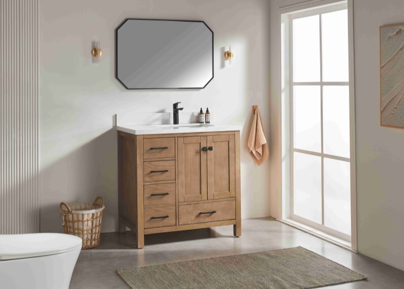 Vietnam Bathroom Vanity Rose1036R-AO