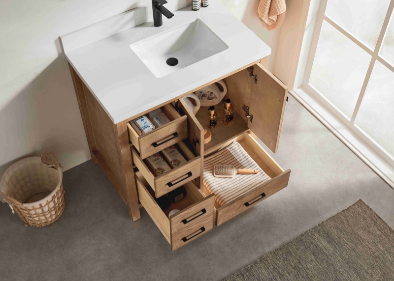 Vietnam Bathroom Vanity Rose1036R-AO