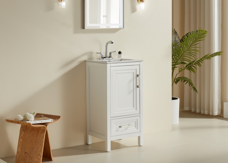 Vietnam Bathroom Vanity Rose1018DS-W