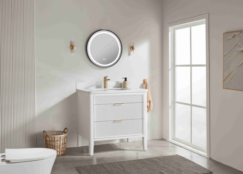 Tulip13036 Single Sink Bathroom vanity