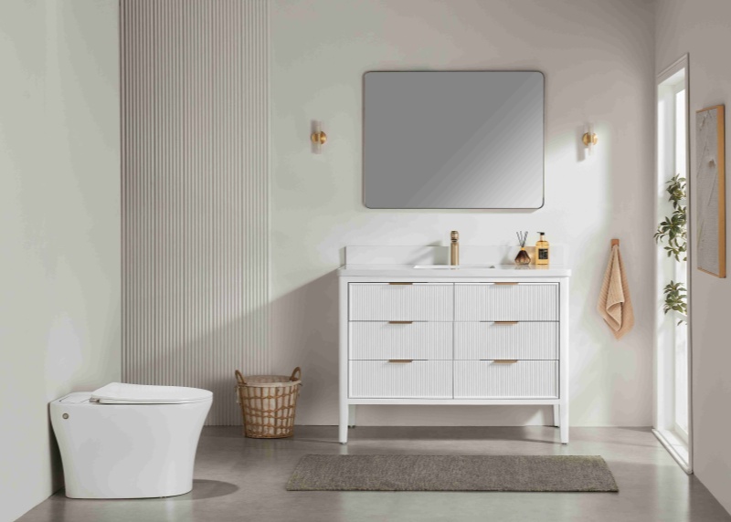 Tulip13048 Single Sink Bathroom vanity