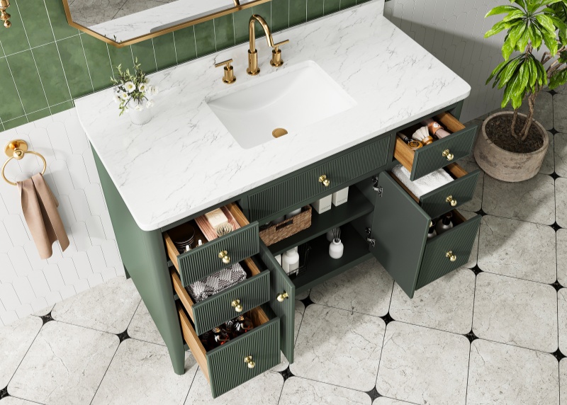 Tulip13048C-GE Single Sink Bathroom vanity