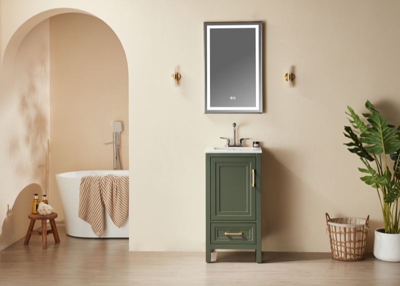 Vietnam Bathroom Vanity Rose1018DS-GE