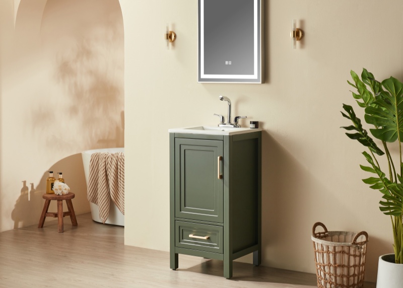 Vietnam Bathroom Vanity Rose1018DS-GE