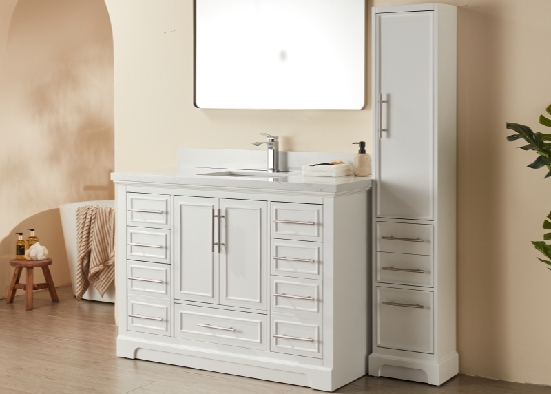 Vietnam Bathroom Vanity Rose16048W