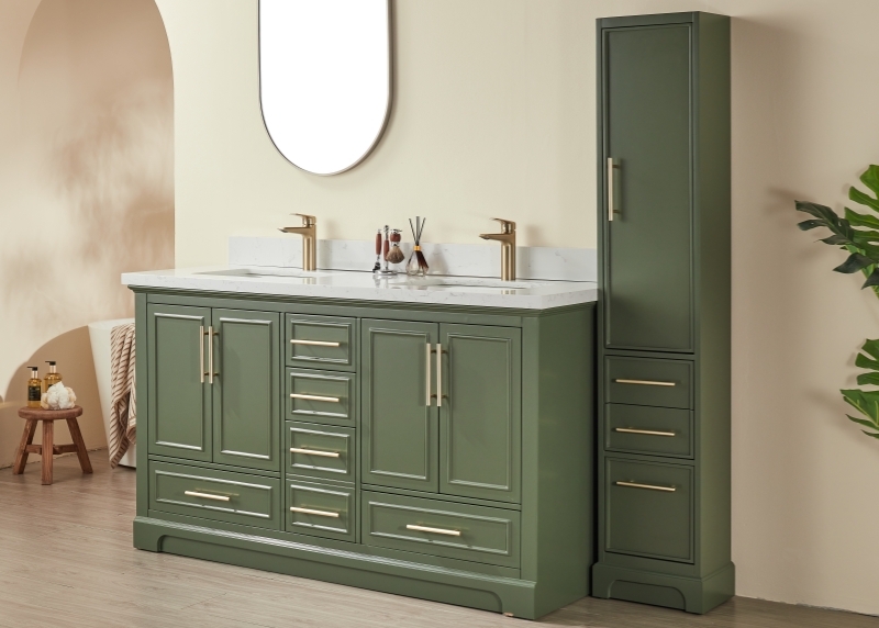 Vietnam Bathroom Vanity Rose16060GE