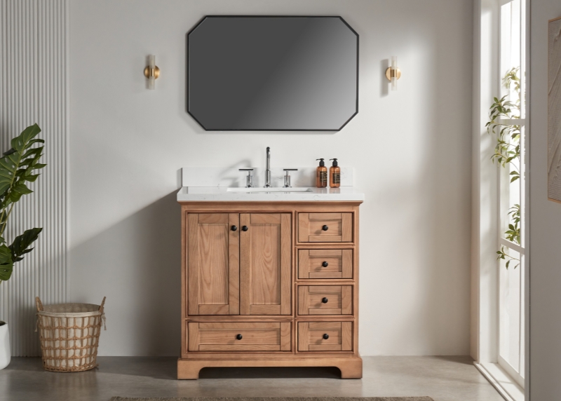 Vietnam Bathroom Vanity Rose5036LC
