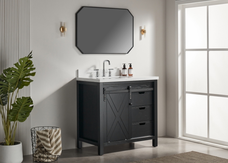 Vietnam Bathroom Vanity Daisy4036B-PNB
